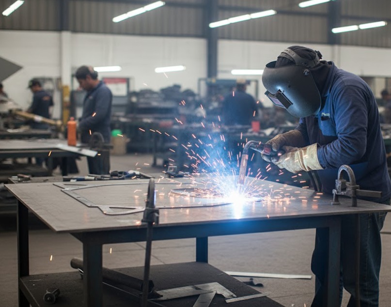 Socios de negocio en el campo